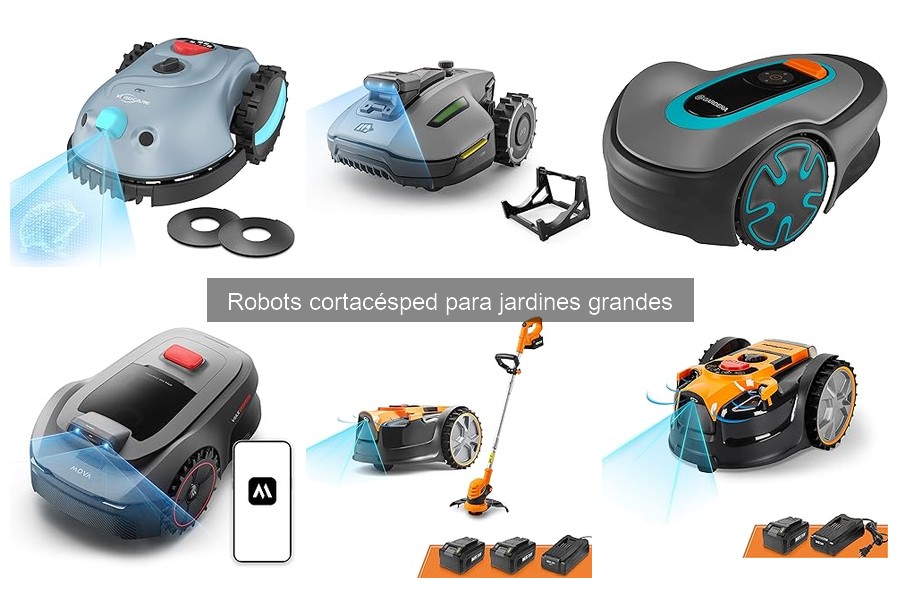 Ventajas y desventajas del robot cortacésped para jardines grandes